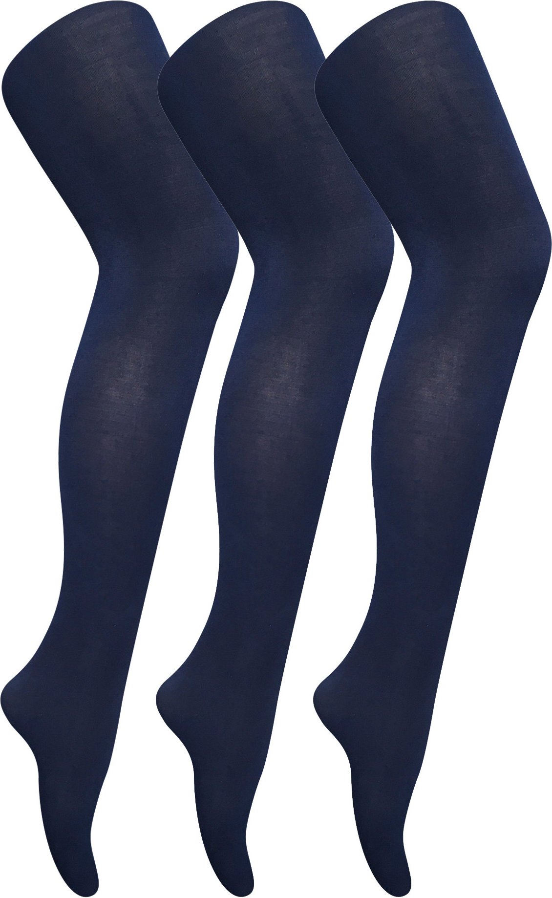 3 Paar Multipack Damen farbige undurchsichtige 80 Denier Strumpfhosen | Sock Snob | einfarbige Blockfarbe Strumpfhosen -...