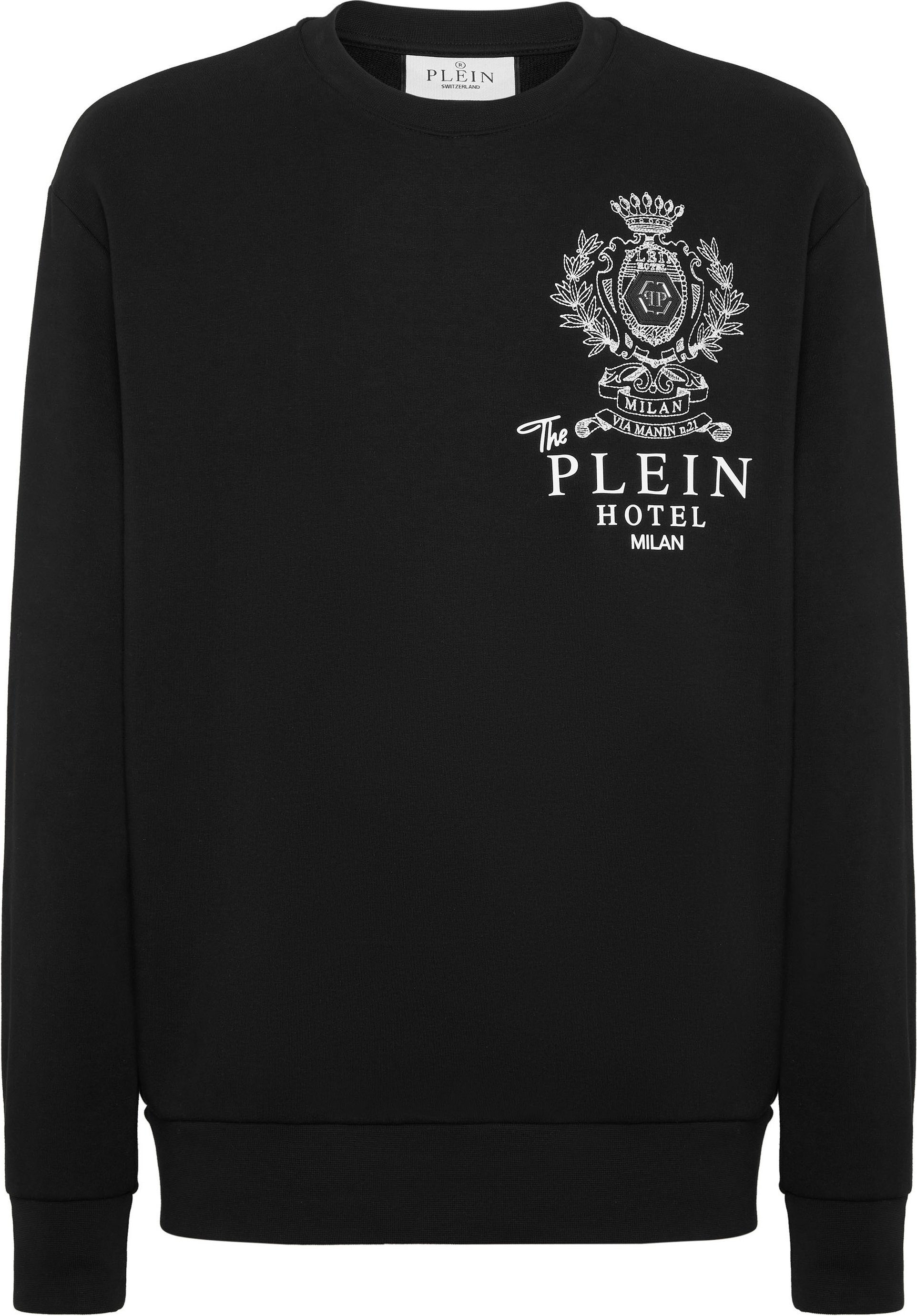 Fleece Round Neck Sweatshirt Plein Hotel