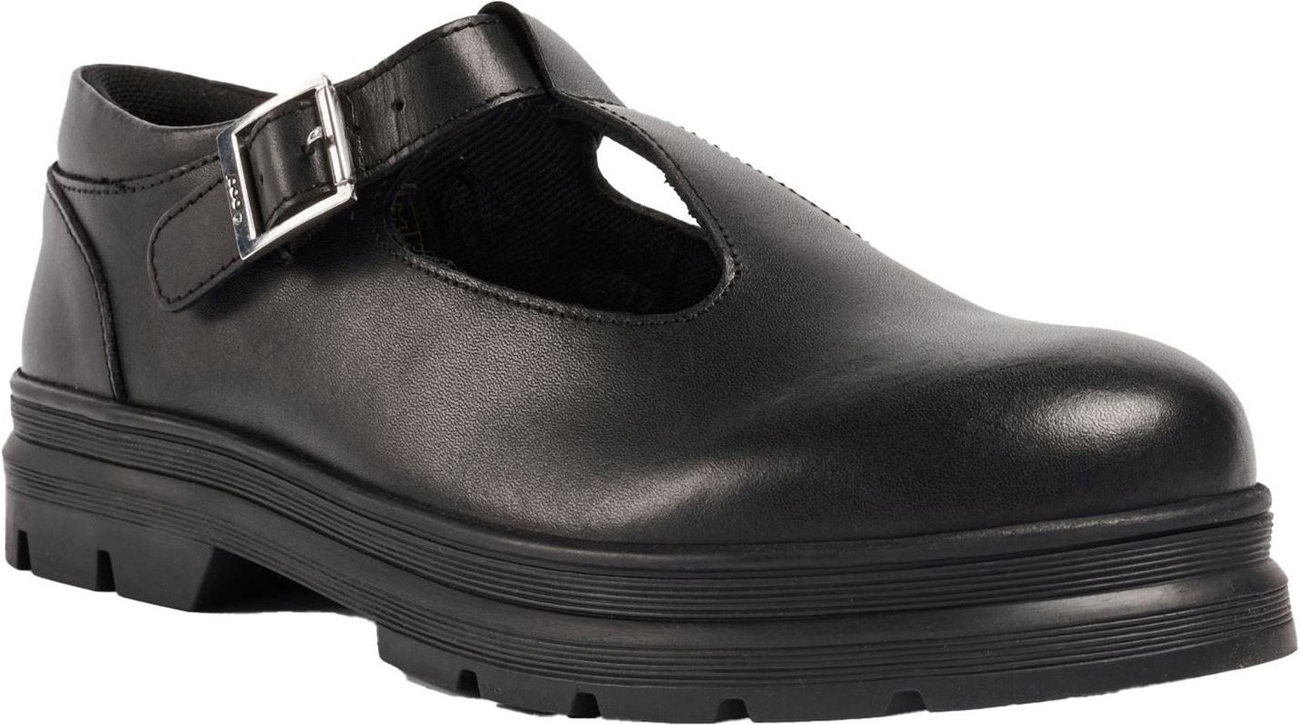 Pod Emilie Kunstleder Mädchenschwarze Slipper