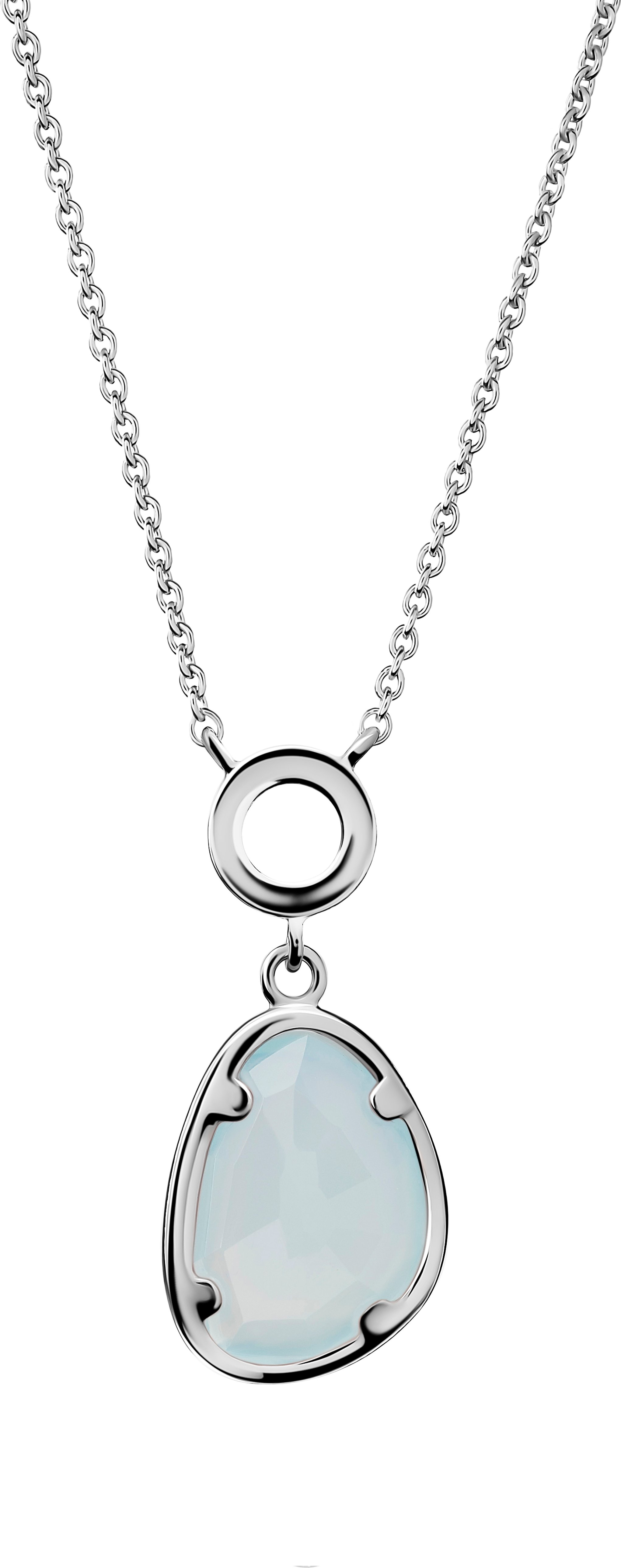 Orphelia 'Rivera' Damen-Halskette aus 925 Sterlingsilber - Silber ZK-7480/BC