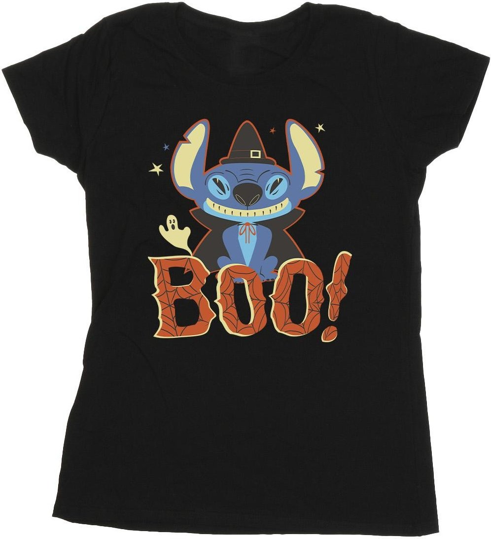 Disney - "Boo!" T-Shirt für Damen (Schwarz)