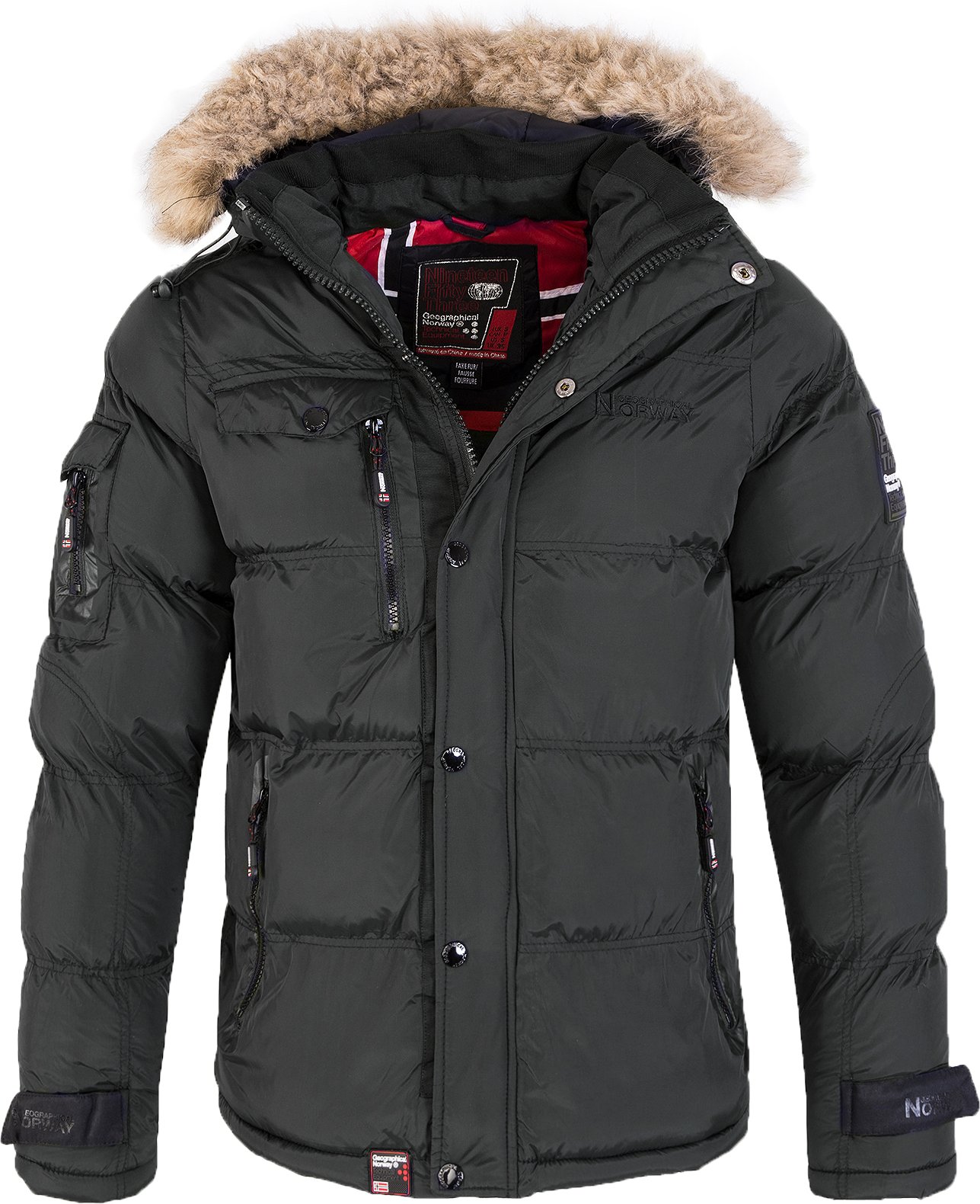 Thumbnail - Geographical Norway Jacke Anthrazit