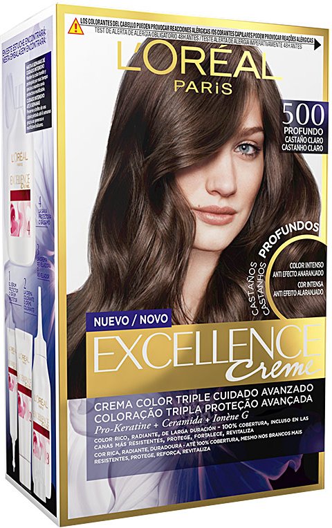 Excellence Brunette Tönung Nr. 500-echtes Hellbraun 192 ml