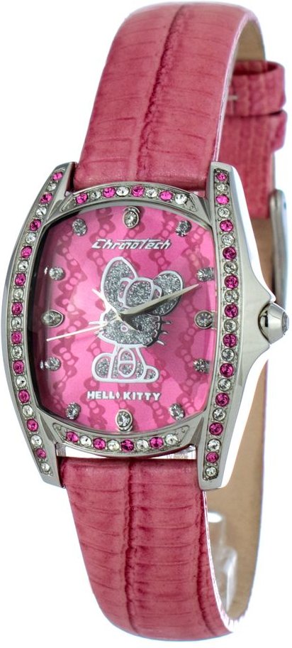 Hello Kitty Pink Lederuhr Chct7094ss37ac