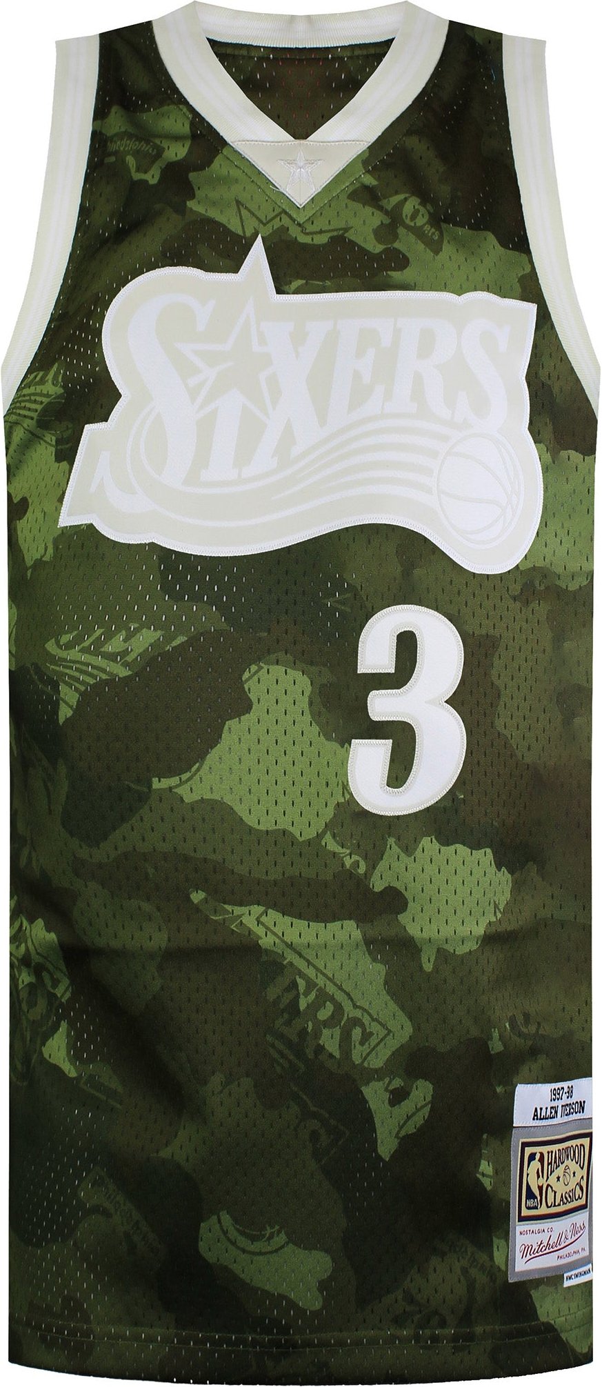 Mitchell & Ness NBA Philadelphia 76ers 3 Iverson Swingman Trikot