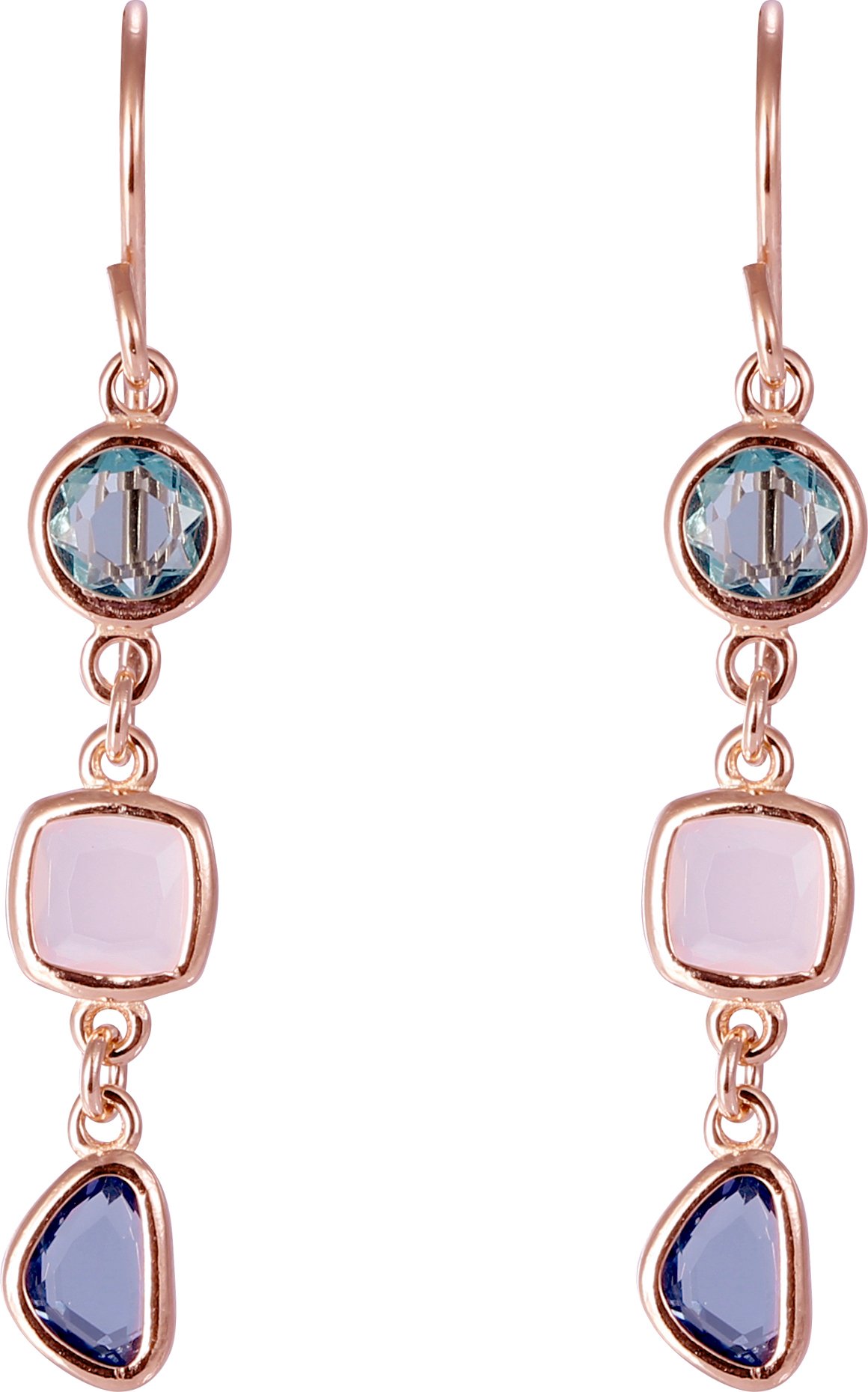 Orphelia 'Euphemia' Damen Ohrhänger aus 925er Sterlingsilber - Rose ZO-7411