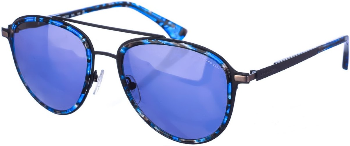 Unisex-Sonnenbrille AB12313 in ovaler Form