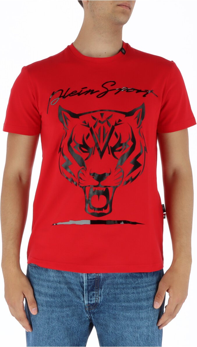 Tigerkopf Grafik T-Shirt