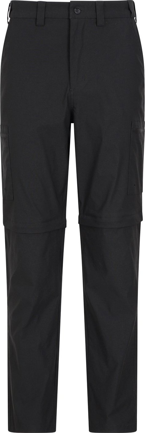 Mountain Warehouse Herren Trek Cabrio-Hose (Schwarz)