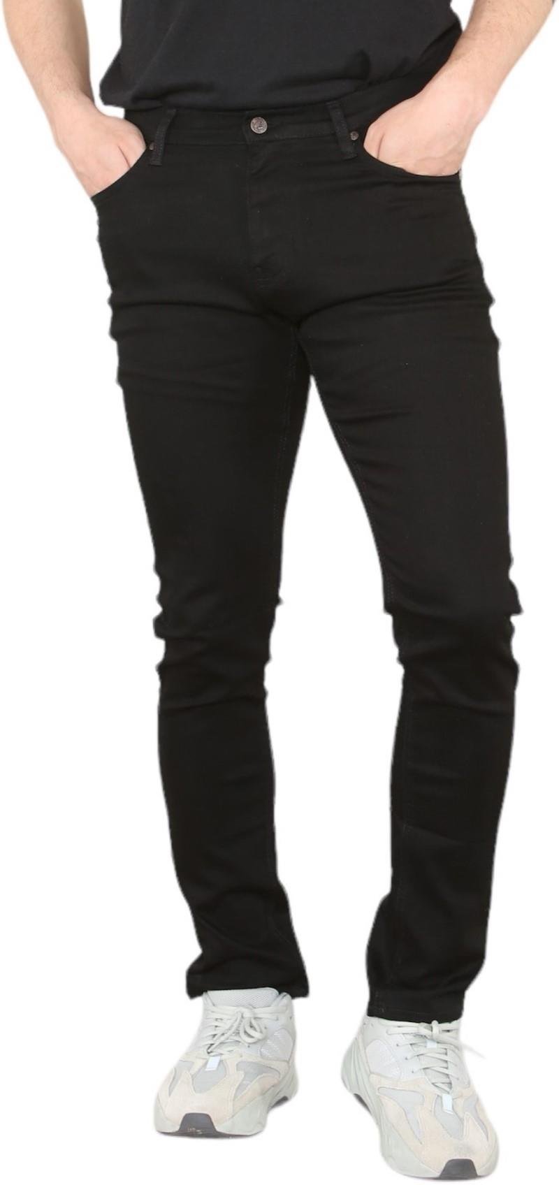 MYT Herren Skinny Fit Jeans Stretch Denim in Schwarz