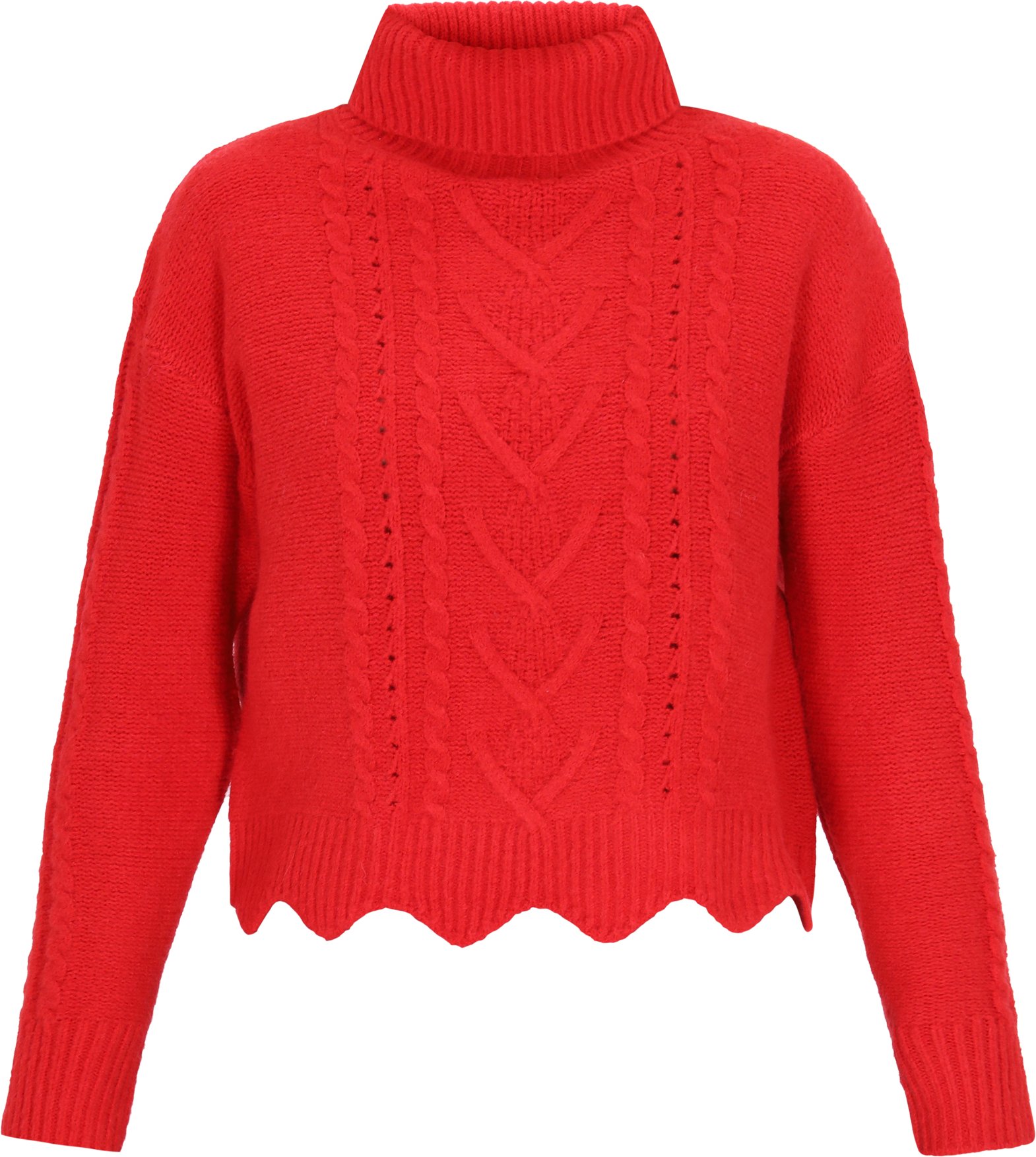 Mymo Pullover Frauen Rot