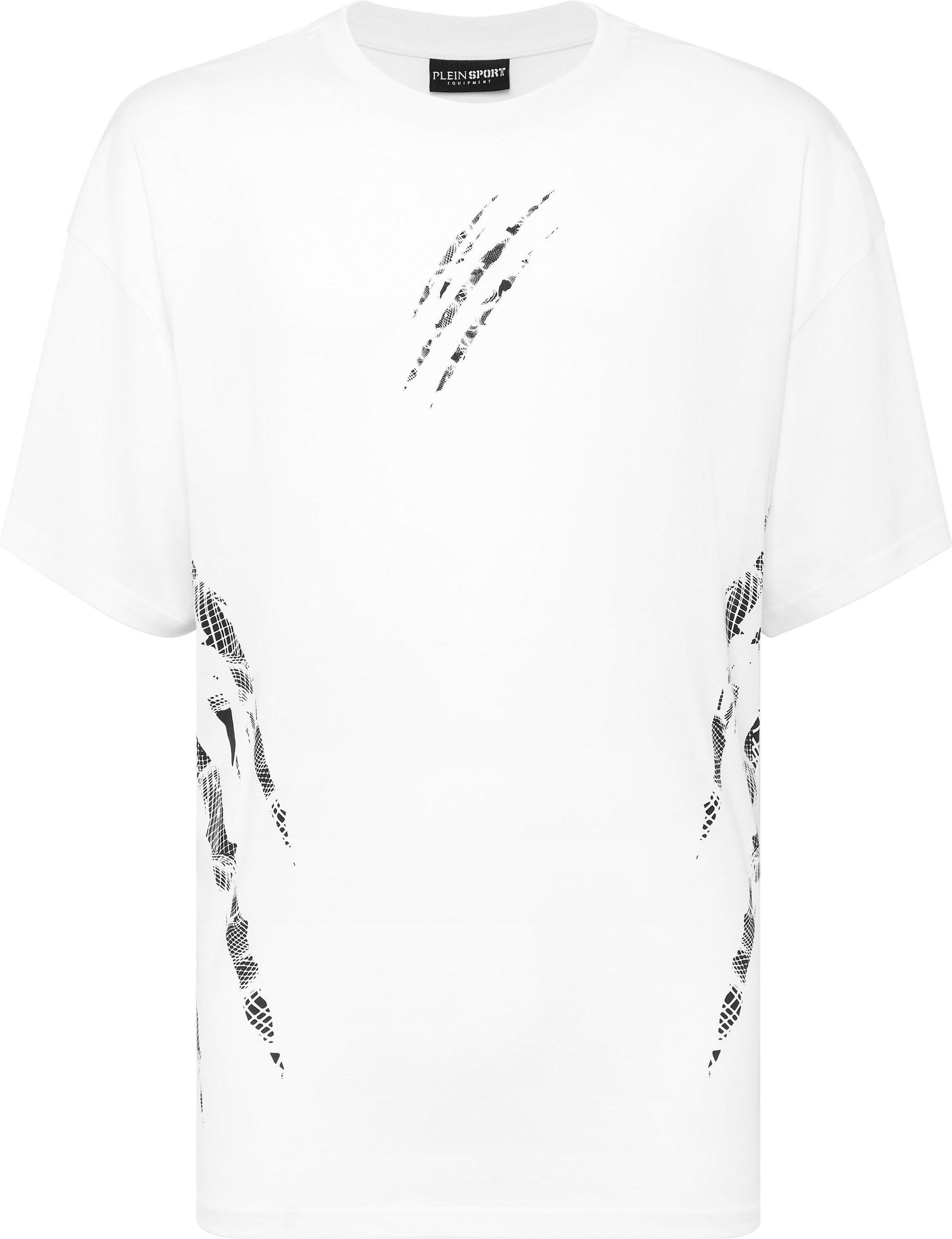 Cotton Round Neck T-Shirt Body Lines