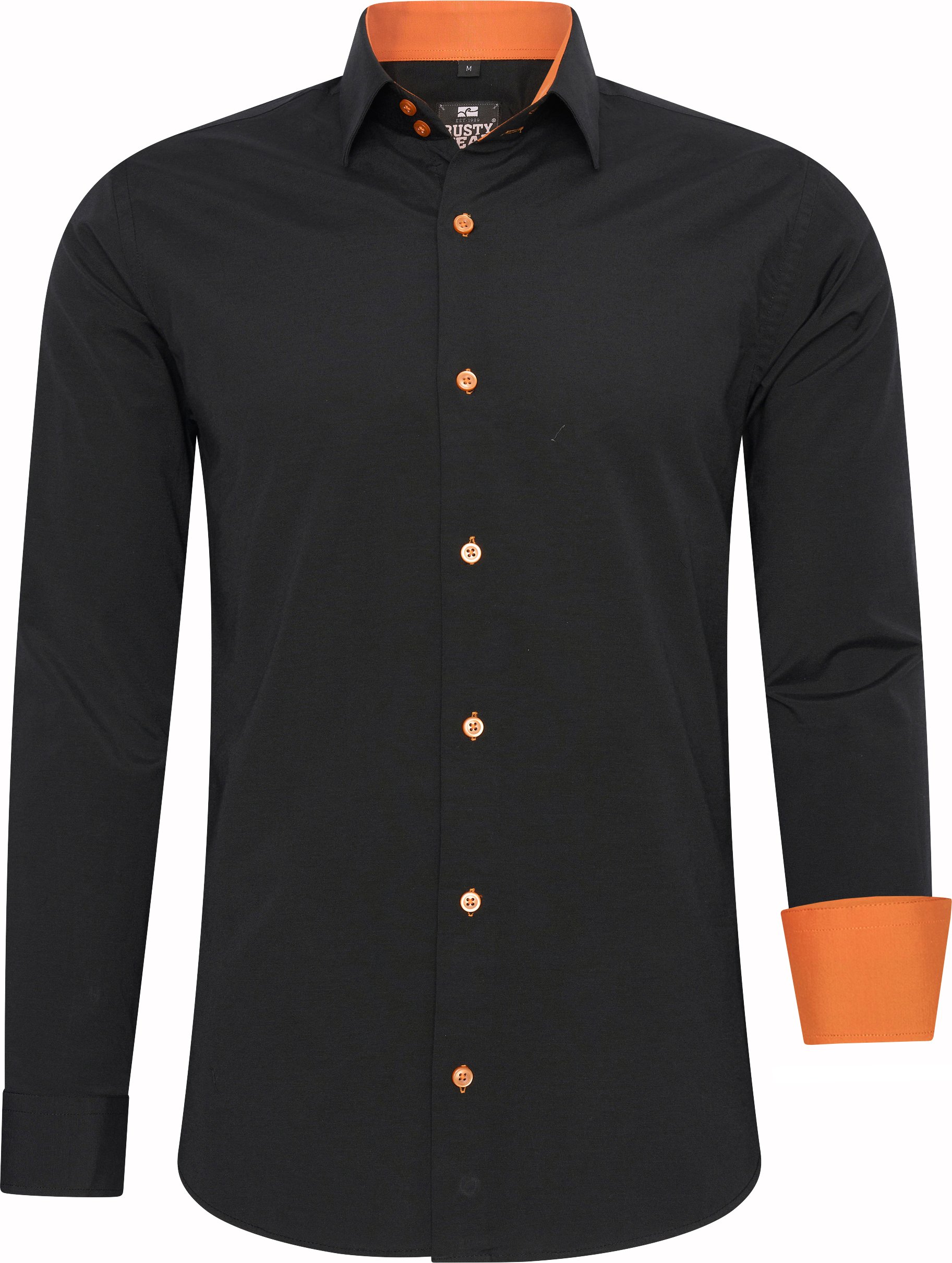 Business Hemd S - 6XL Slim Fit Premium Cotton-Stretch