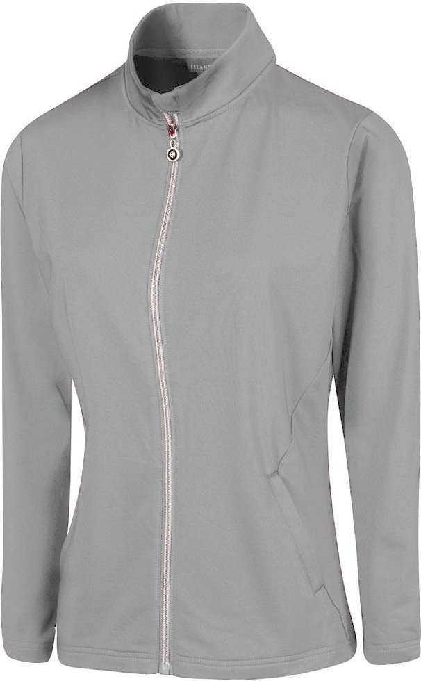 Island Green - "Essential" Jacke für Damen - Emblem (Grau)