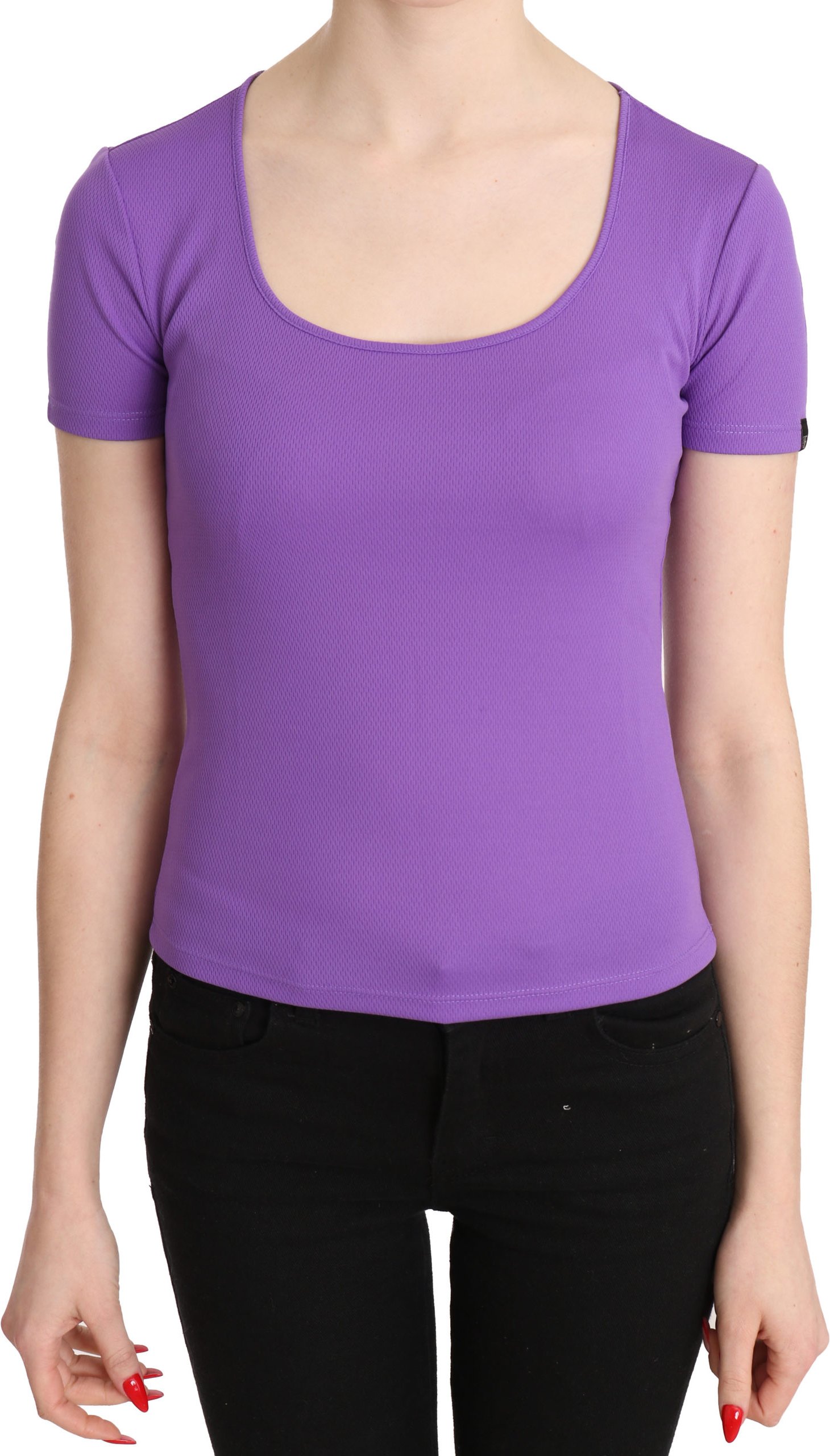 GF Ferre Lila 100% Polyester Kurzarmbluse