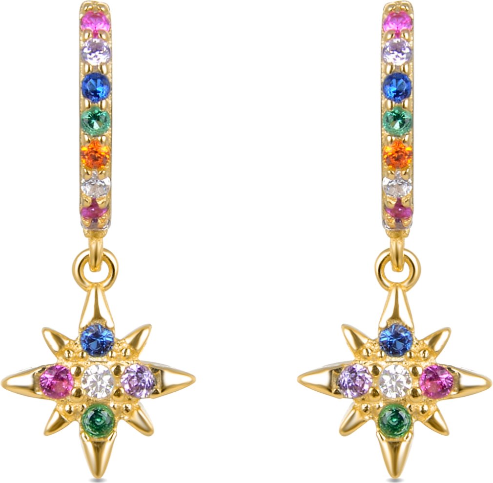 Luxenter Siba 925 Sterling Silber Ohrringe