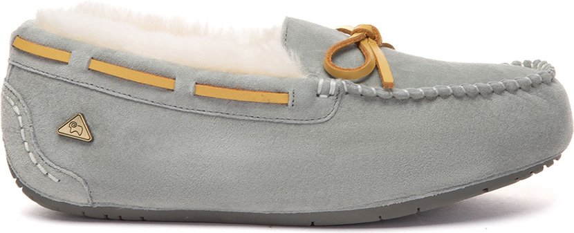 EVER AU Damen Lederslipper – Crested