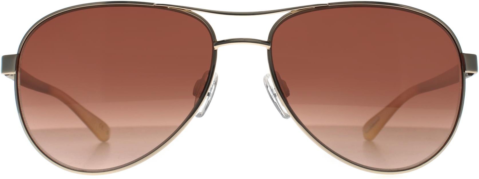 Ted Baker Aviator Unisex Schwarz Braun Gradient TB1271 Oliver