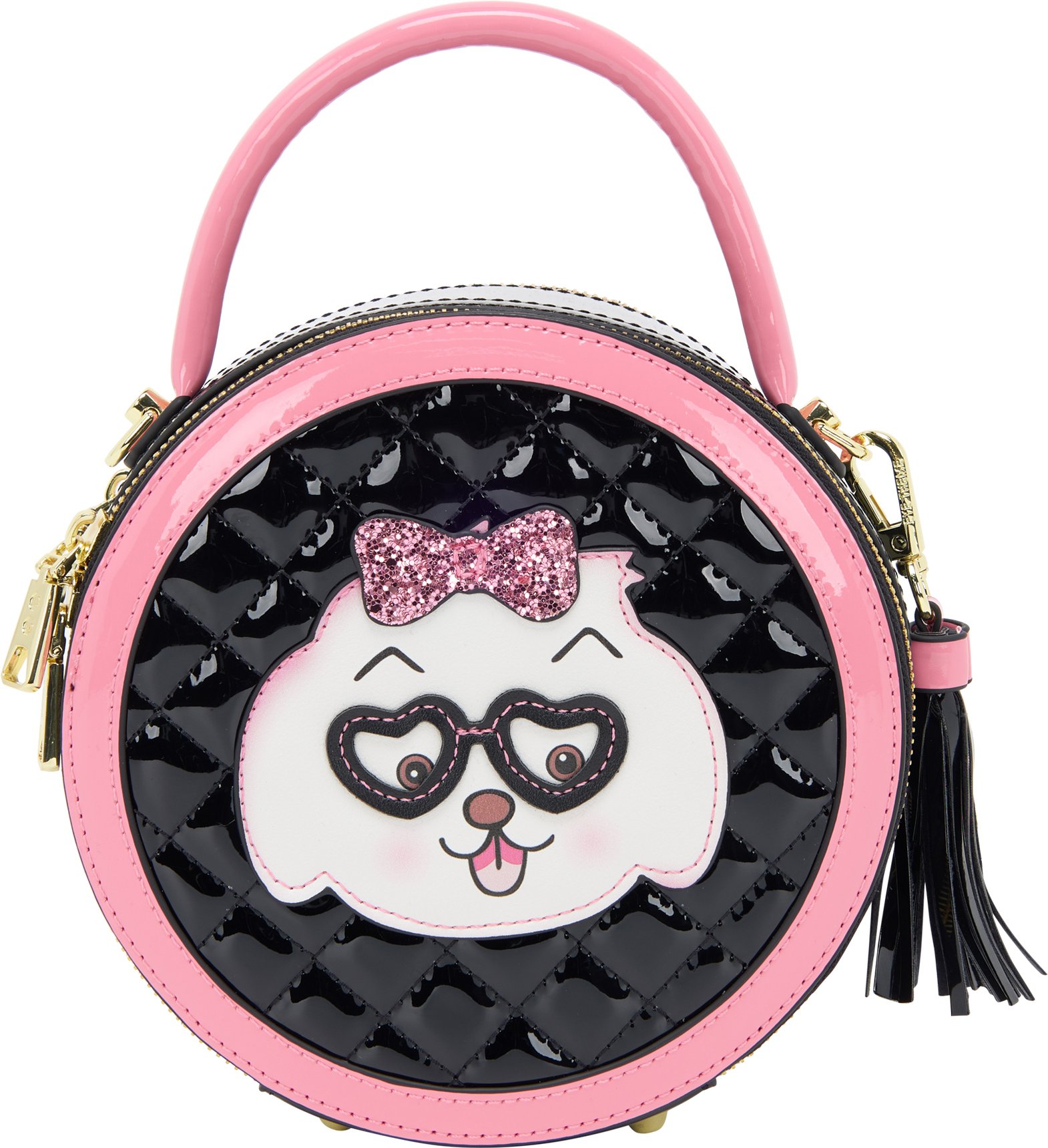 Mymo Schulranzen Schulranzen Frauen Schwarz Rosa