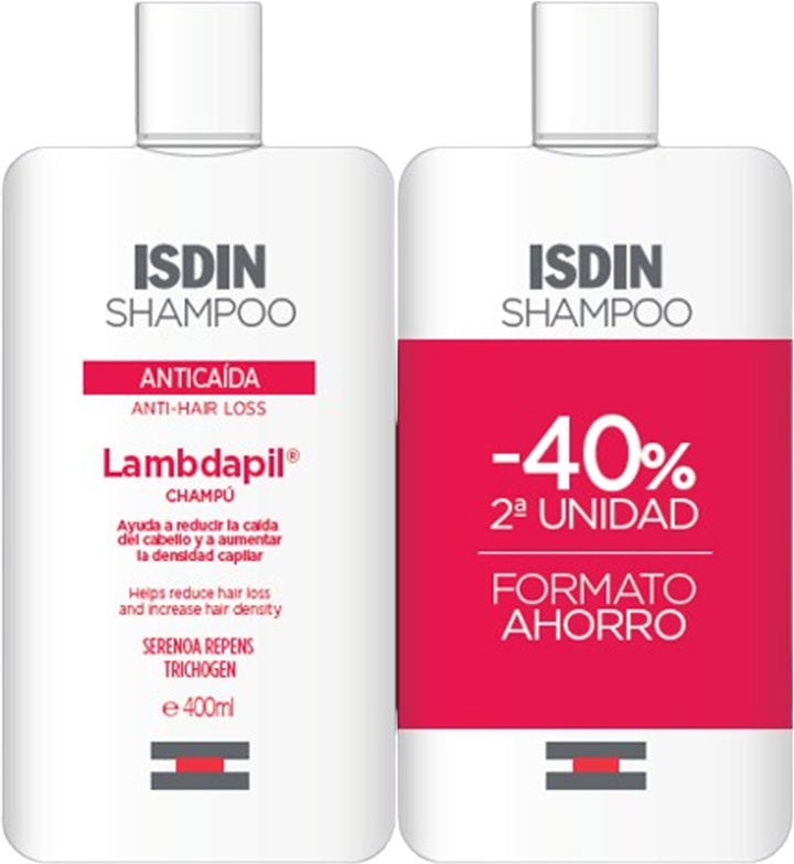 Lambdapil Shampoo Gegen Haarausfall, Packung 2 X 400 ml