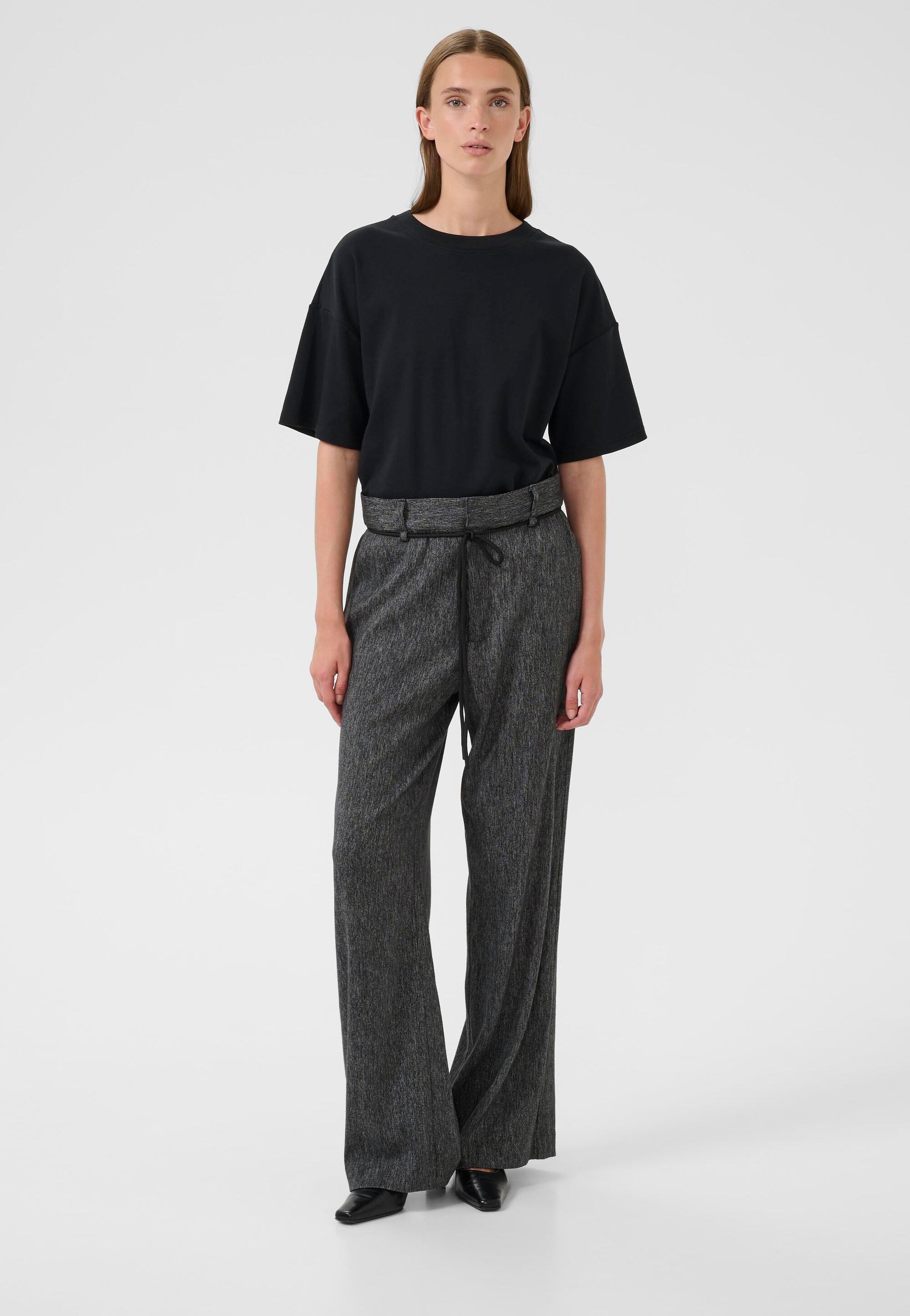 Casual Hose KBBlair Loose fit black