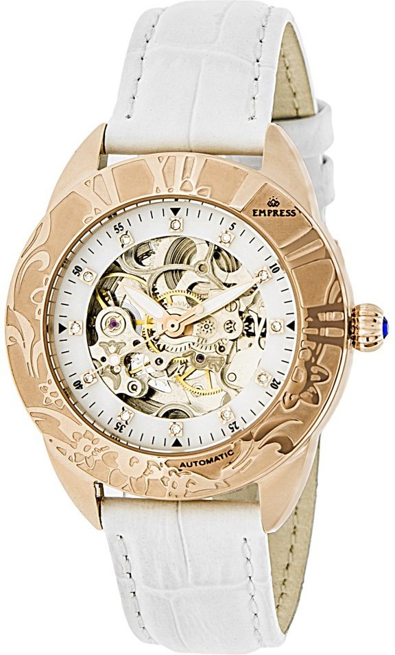 Empress Godiva Automatikuhr mit Lederarmband MOP