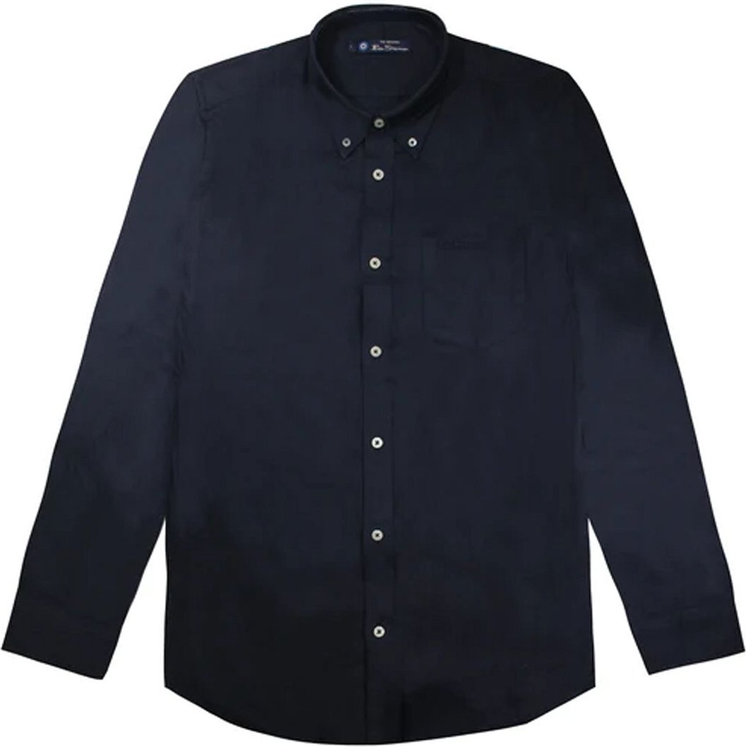 Ben Sherman Mens Navy Oxford Hemd