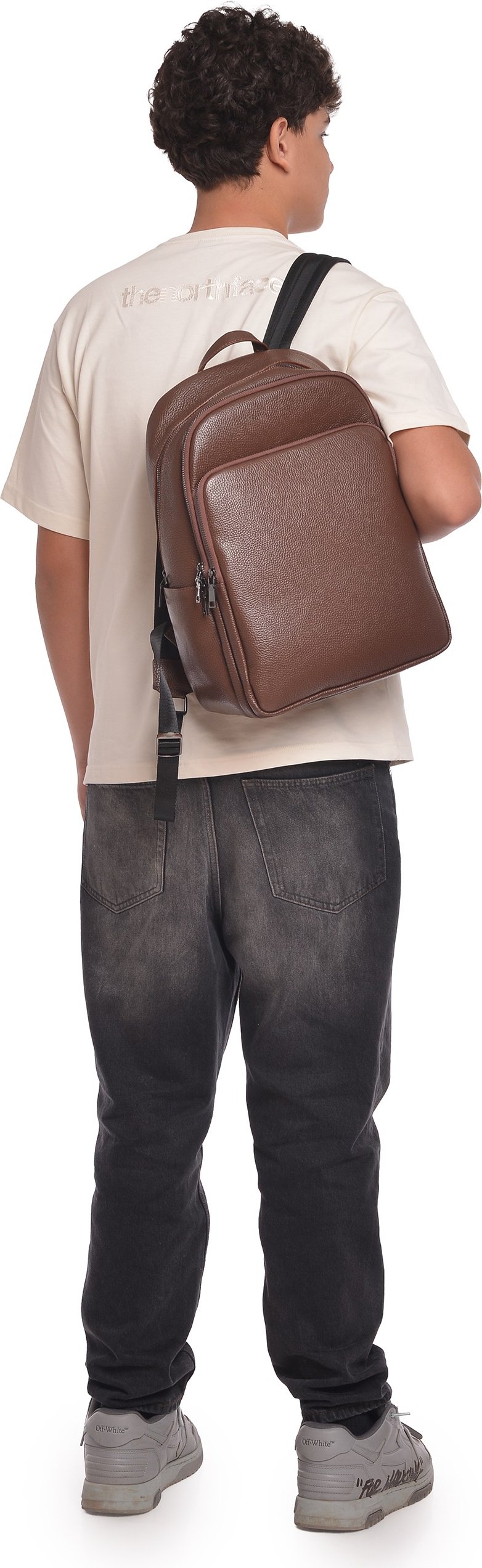 Luisa Vannini Kastanienbraun Rindsledertasche