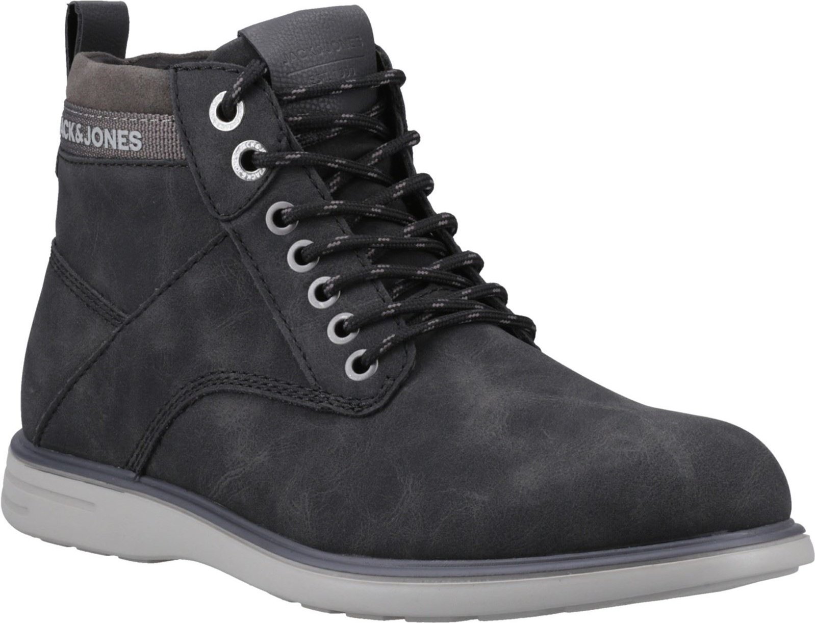 Jack & Jones Denver Polyurethan-Stiefel für Männer in Anthrazit