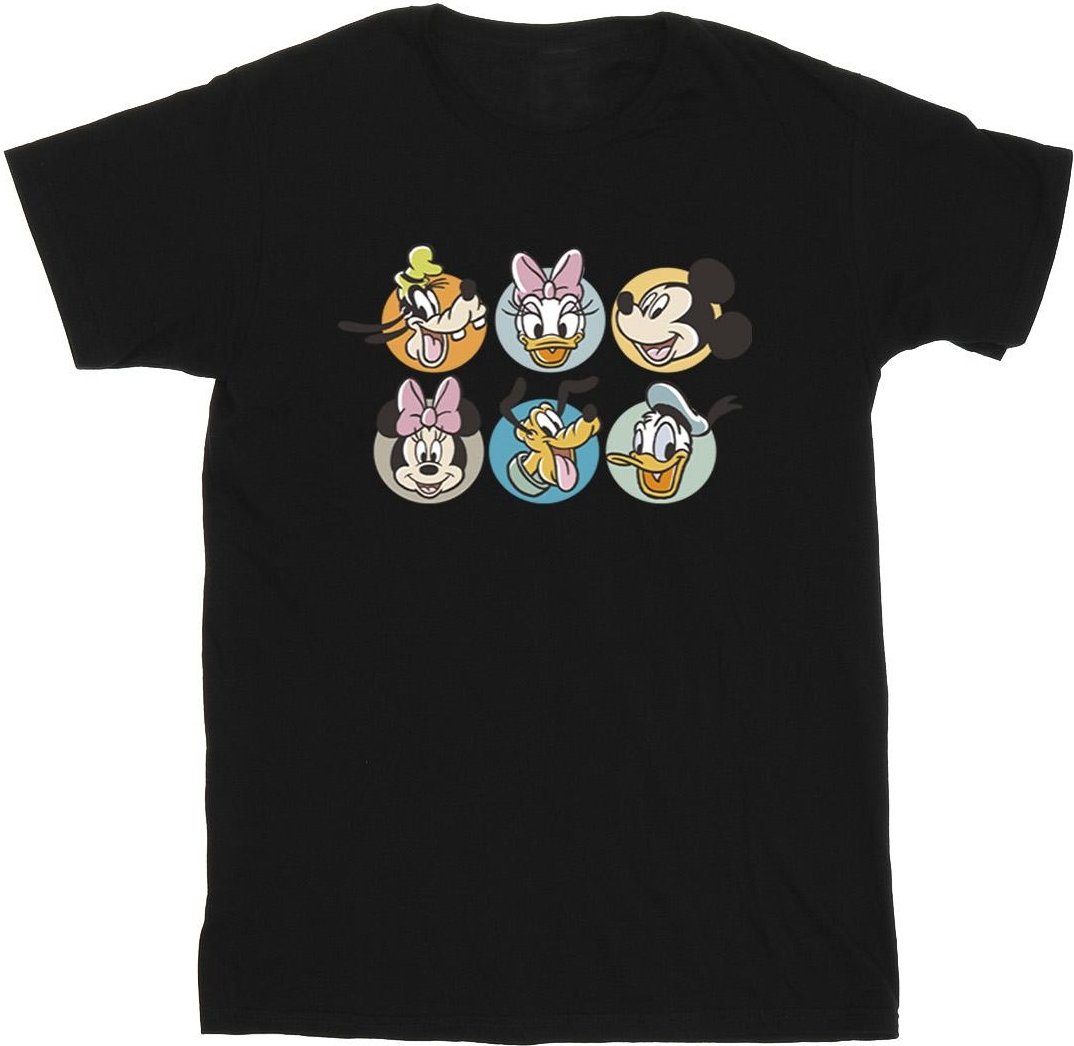Disney - "Mickey Mouse and Friends" T-Shirt für Herren (Schwarz)