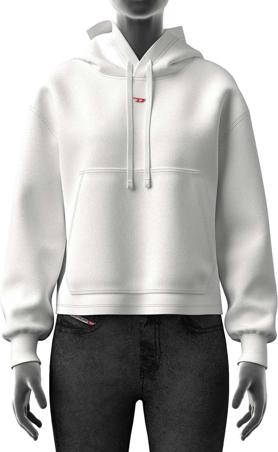 Diesel - "F-Jaral" Kapuzenpullover für Herren (Weiß)