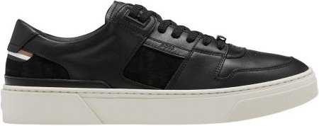 Boss - "Gary" Tennisschuhe für Herren, Leder (Schwarz/Weiß)
