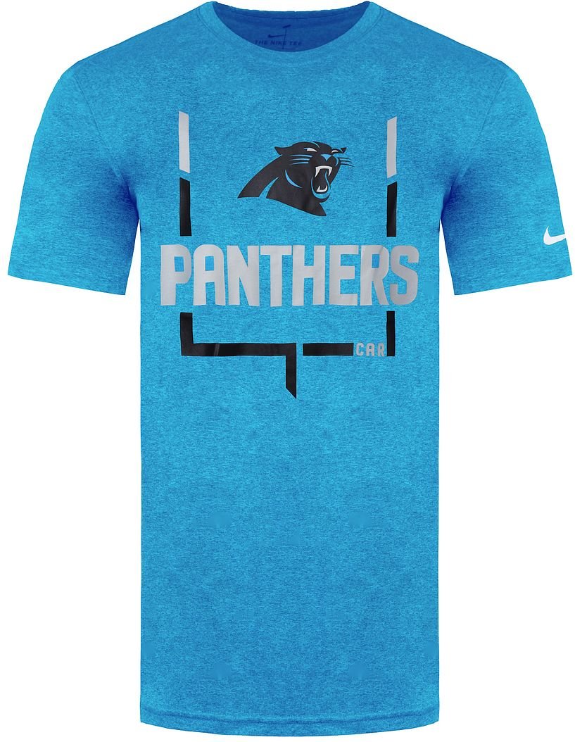 Nike NFL Carolina Panthers Legend Goal Post Herren-T-Shirt, Blau