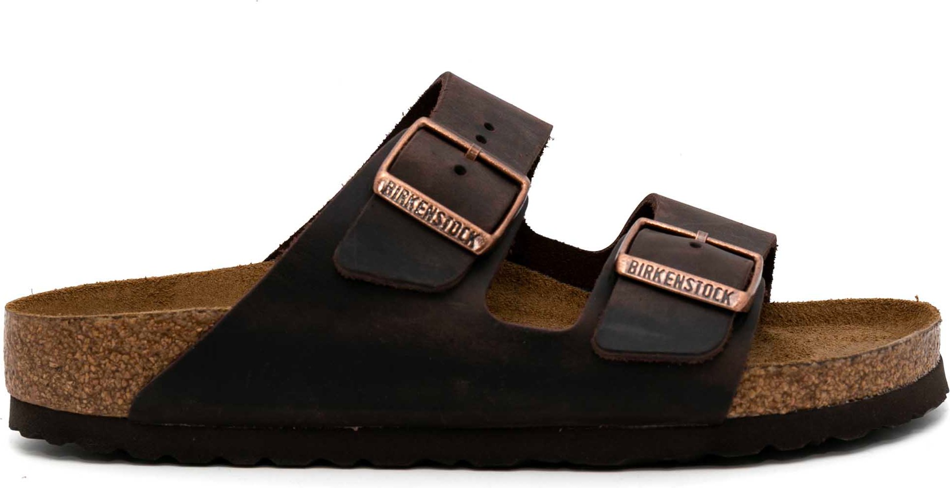 Birkenstock Arizona Habana Schwarze Hausschuhe