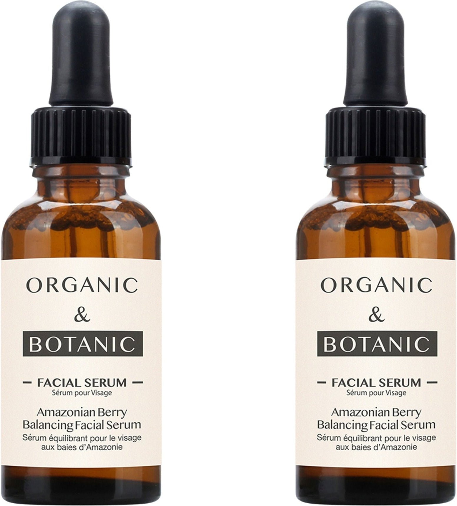 Bio & Botanisch Amazonisches Beeren-Gesichtsserum 30 ml x 2 Duo-Pack