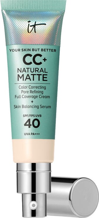 Cc+ Natural Matte Base De Maquillaje En Crema Spf40 #fair Ivory 32 ml