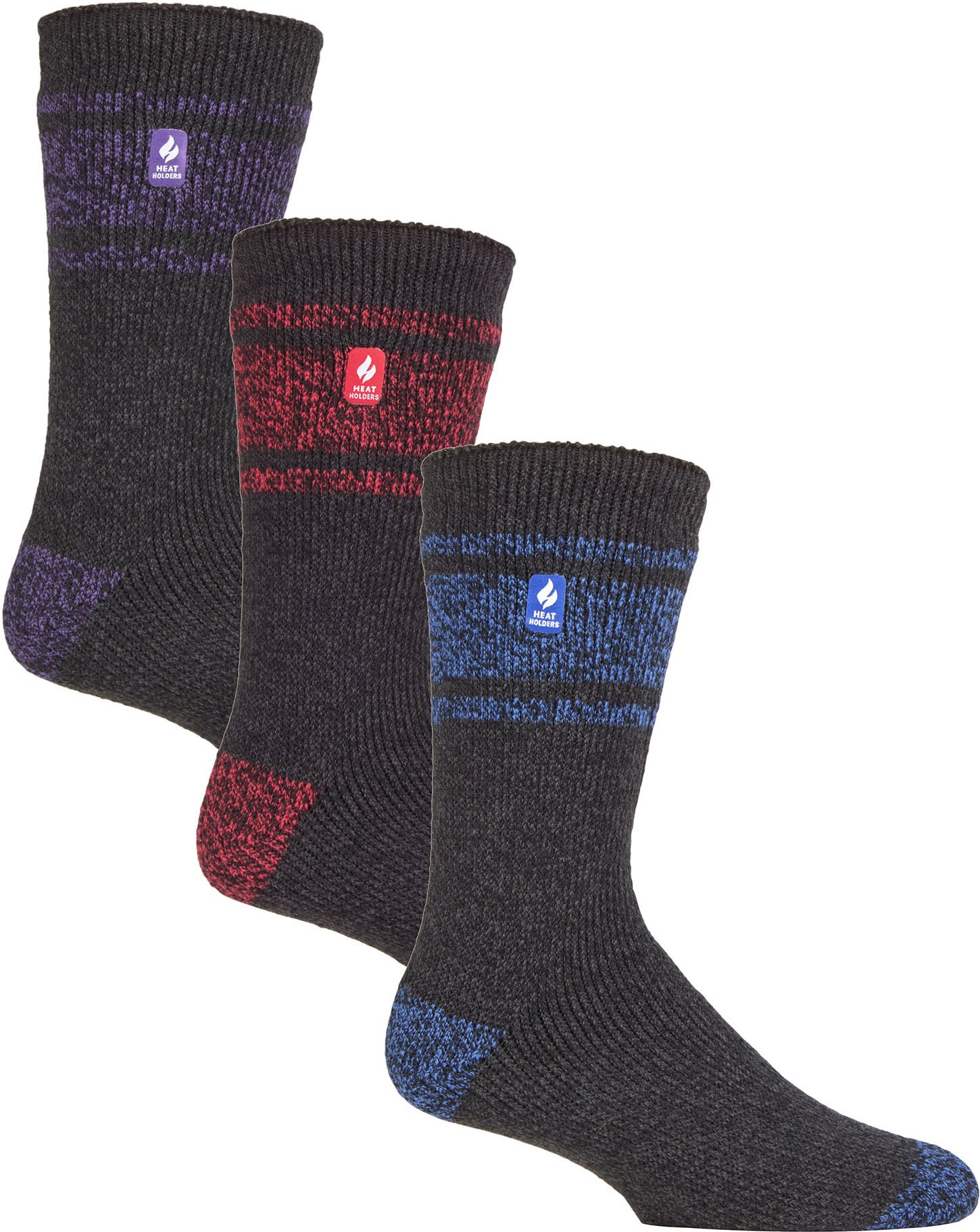 HEAT HOLDERS - 3er Pack Multipack Herren Thermosocken für den Winter - Dublin