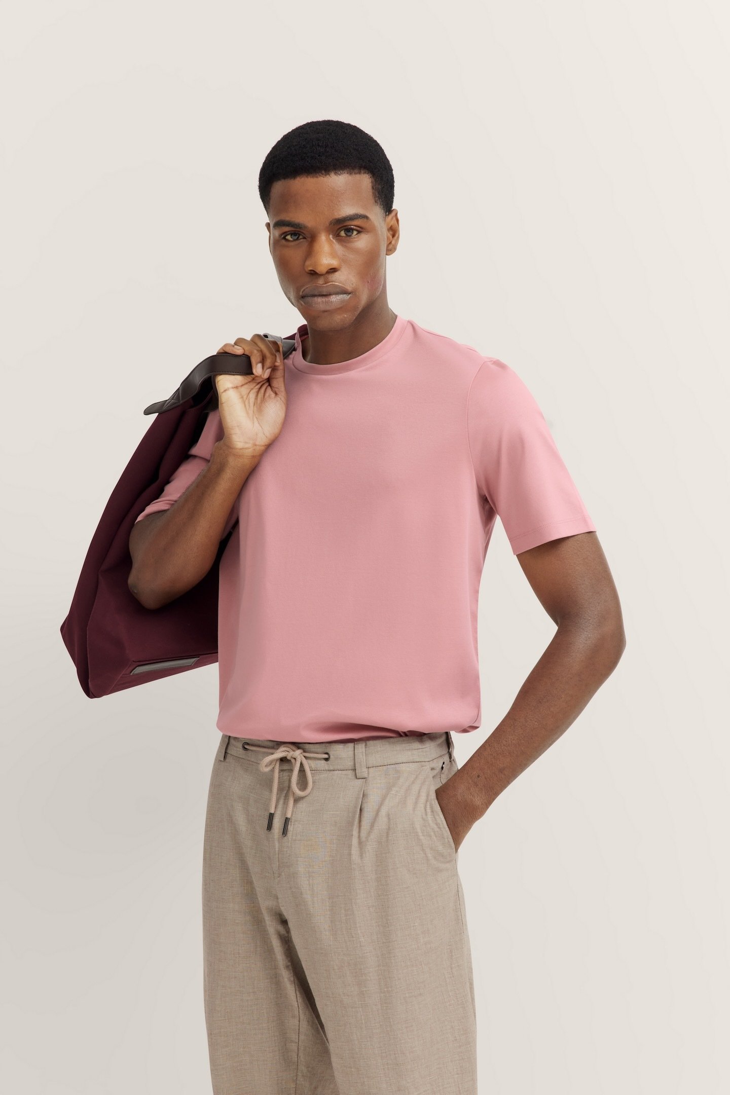 Bugatti Herren T-Shirt aus Baumwolle