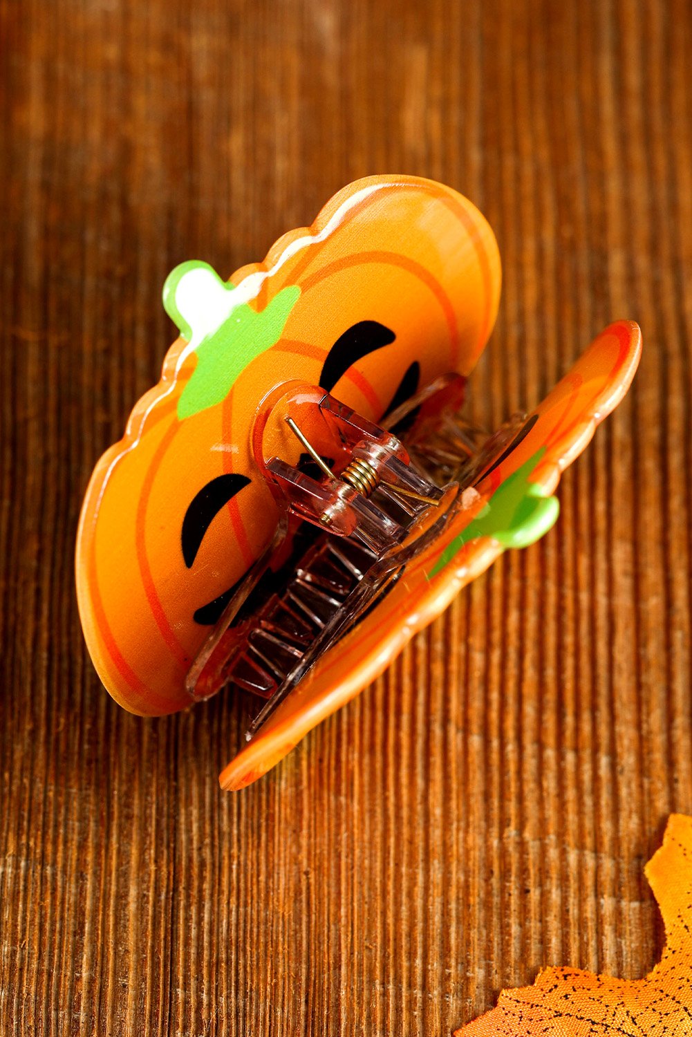 Kürbis Haarklammer Halloween Accessoire