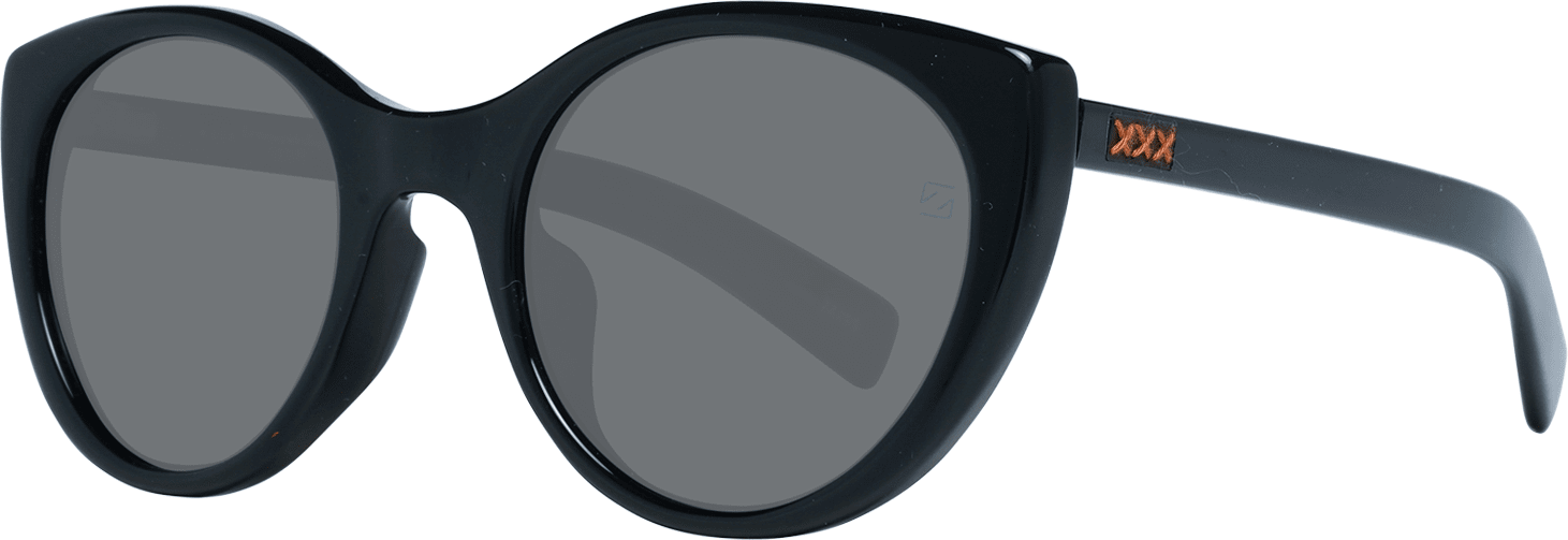 Zegna Couture Schwarze Unisex-Sonnenbrille