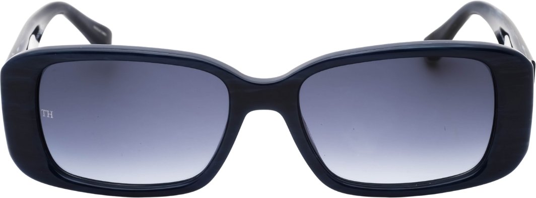 Thumbnail - Tommy Hilfiger Dunkelblaue SF-Linsen-Sonnenbrille in Marmorblau