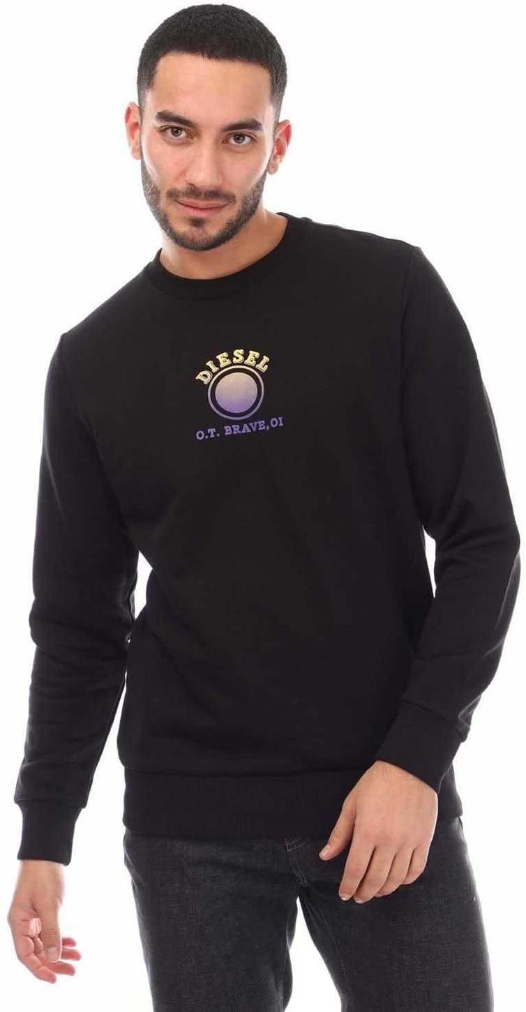Diesel - "S-Gir 5-5" Sweatshirt für Herren (Schwarz)