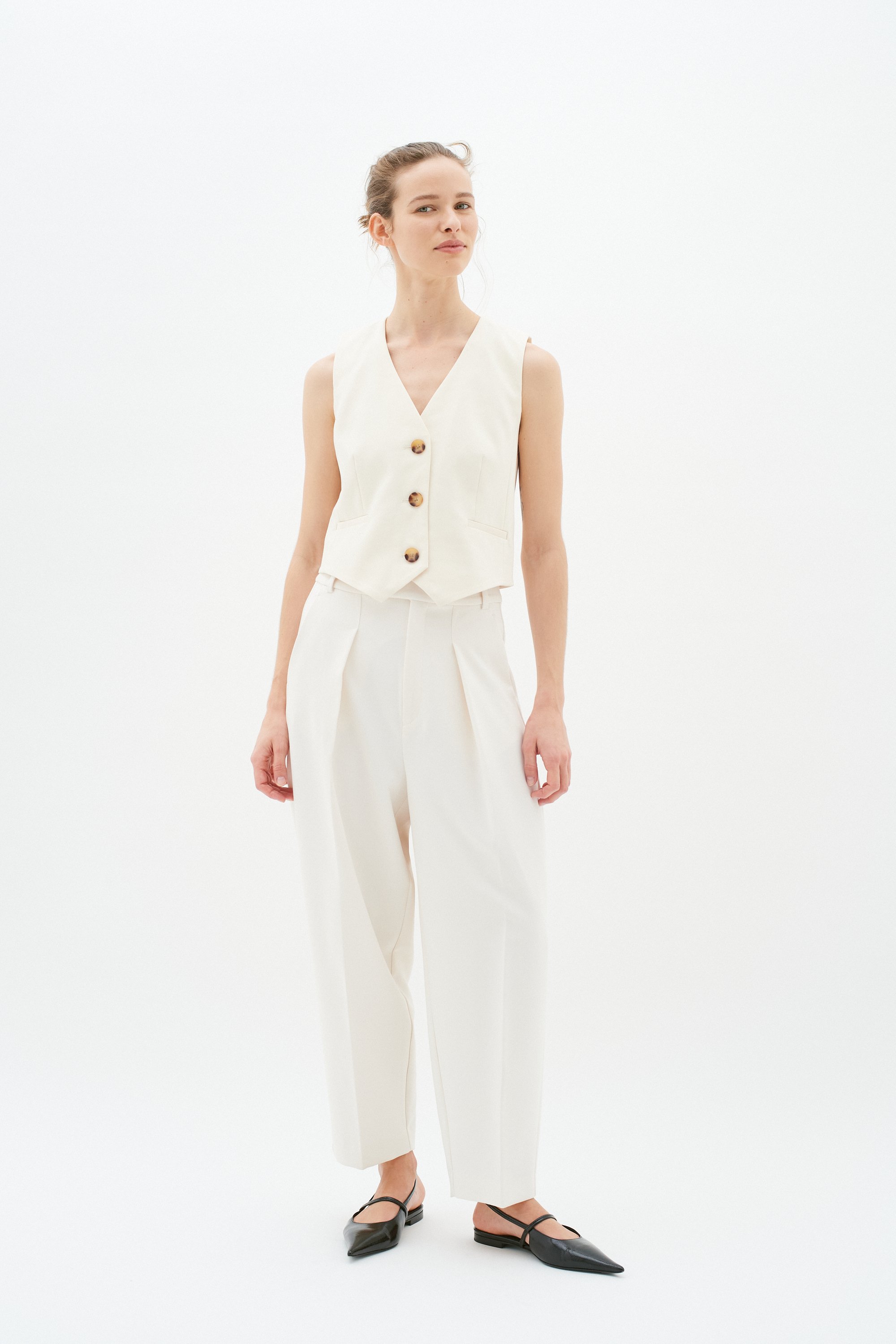 Pants Suiting Vanilla offwhite
