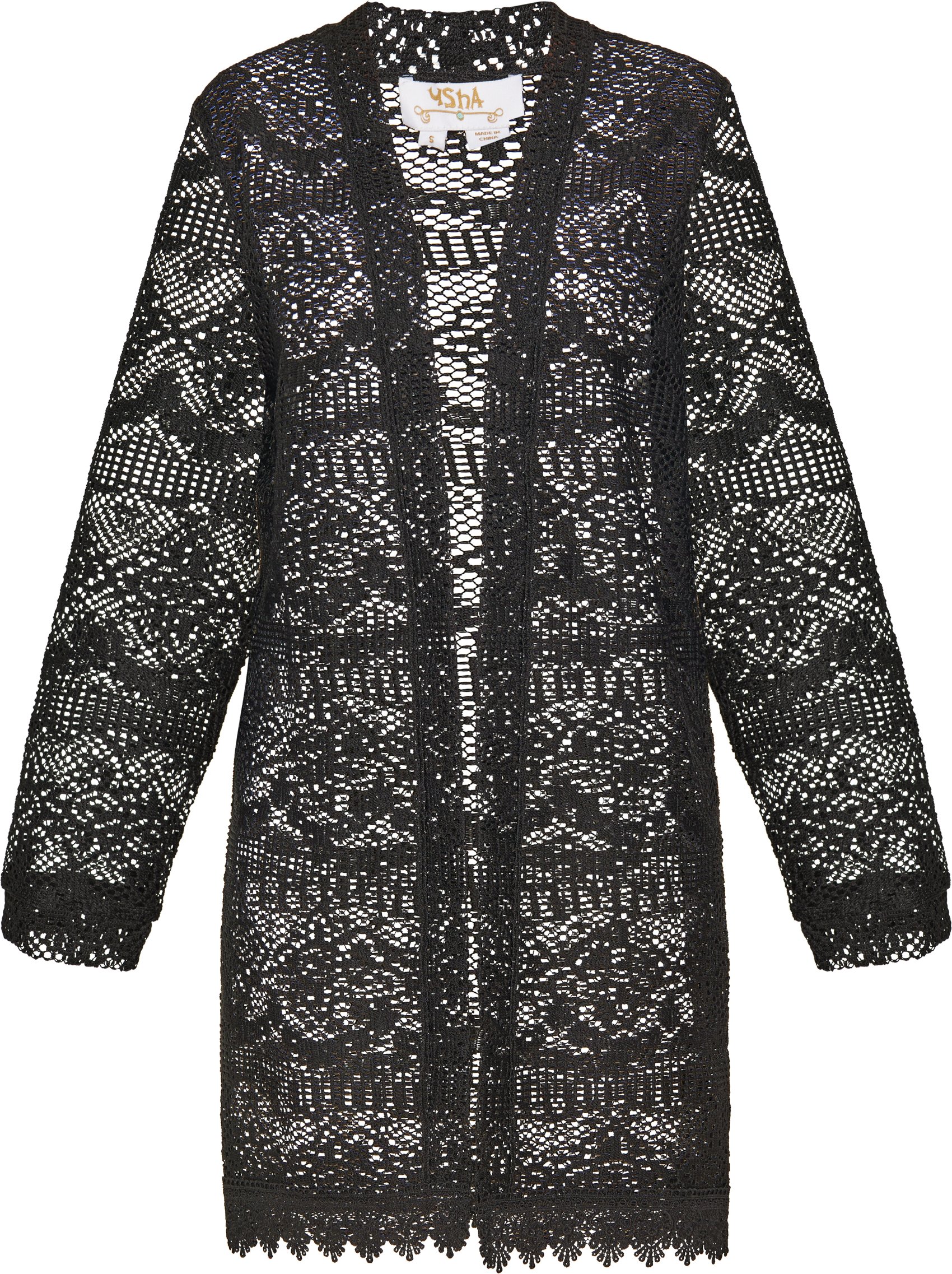 usha Strickjacke Frauen Schwarz