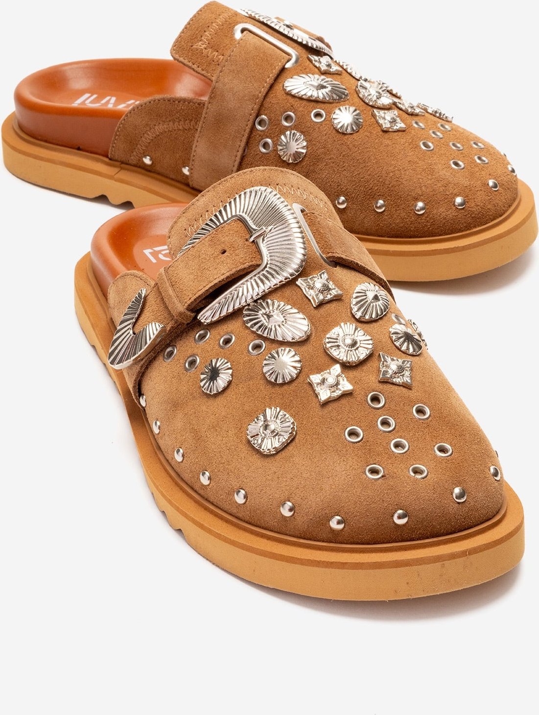 Maril Leder Schnallen Sandale