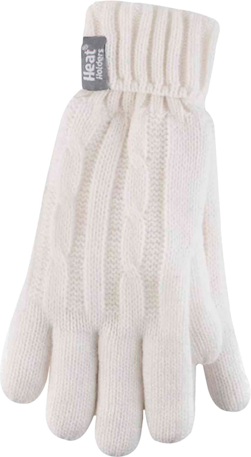 Heat Holders - Womens Cable Knit 2.3 tog Handschuhe für den Winter