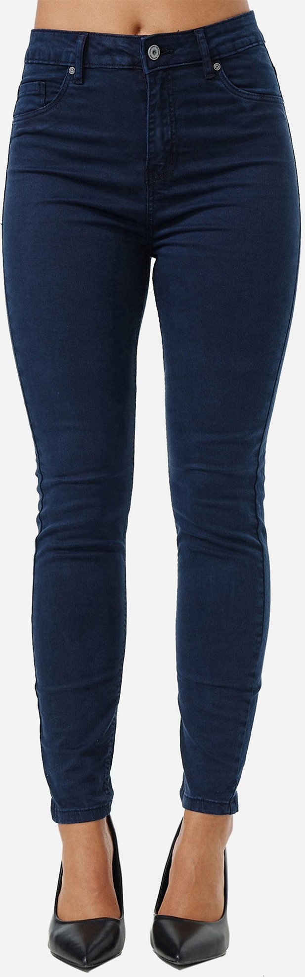 Tazzio Damen Skinny Fit High Rise Jeans