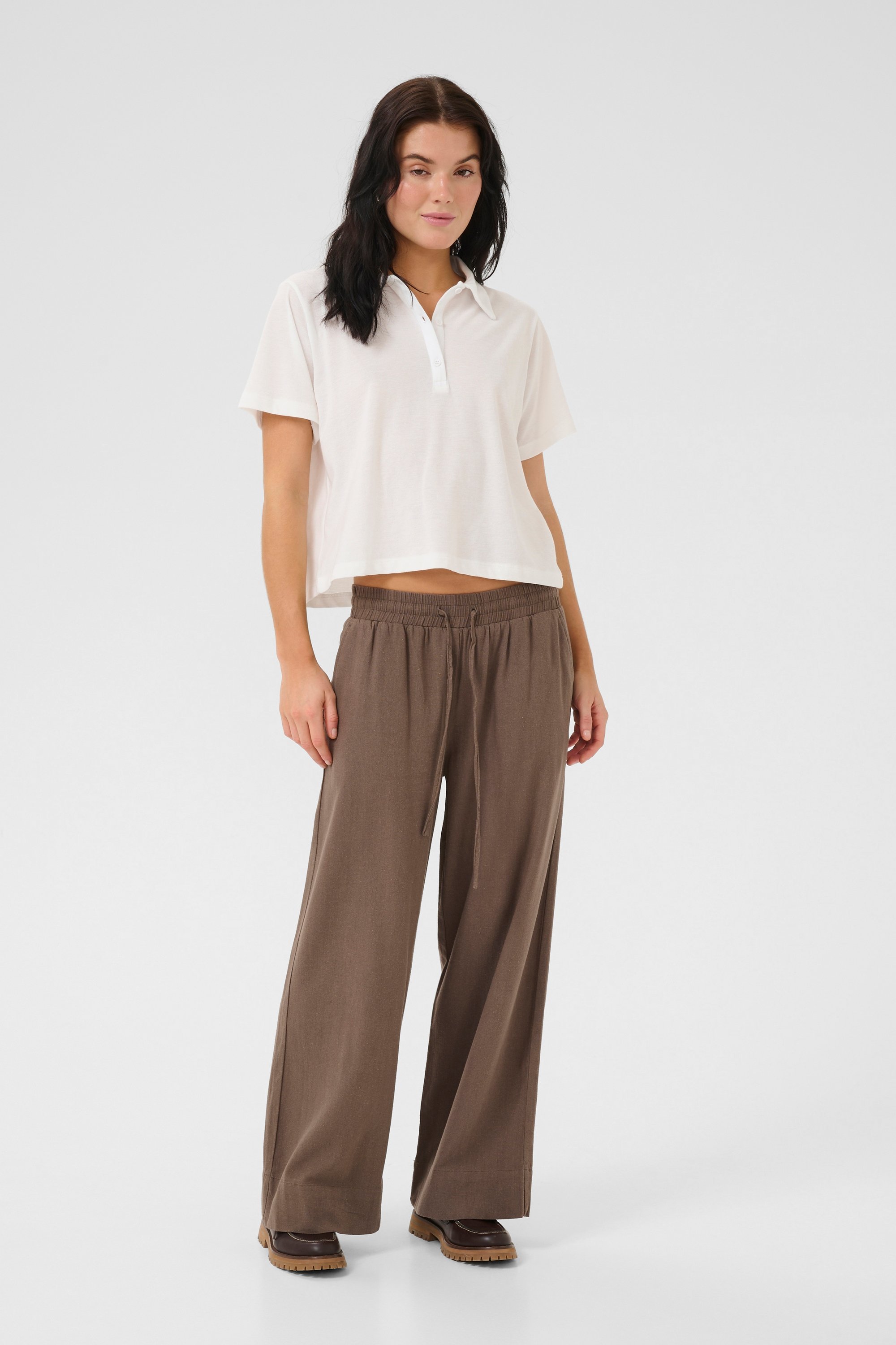 Thumbnail - Casual Hose Casual fit dark brown
