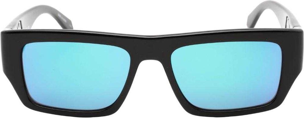 Calvin Klein Logo Sonnenbrille (Schwarz)