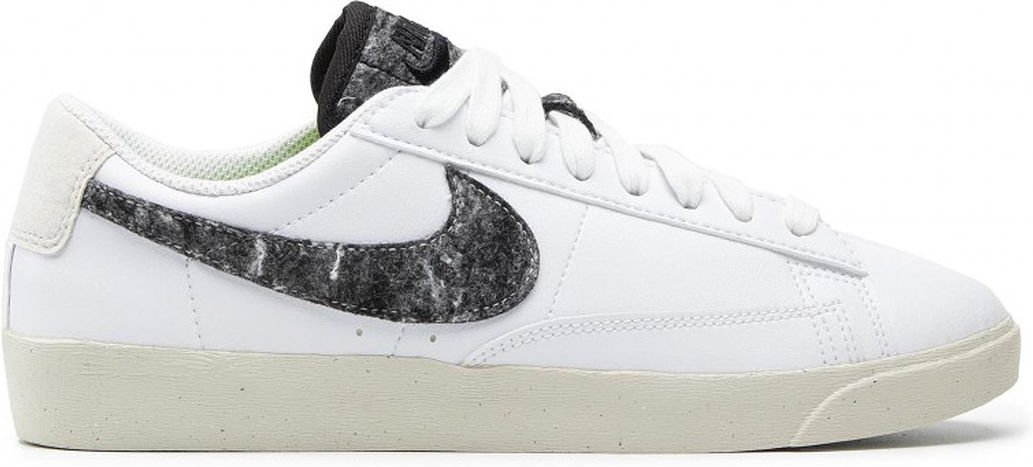 Nike Blazer Low Se Schnürung weiße Leder-Damen Trainer DA4934 100